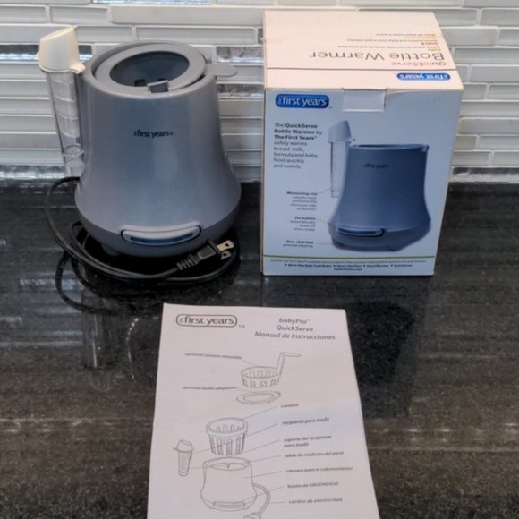 First Years Babypro Quick Serve Bottle Warmer - Picture 1 of 5